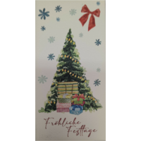 Geschenkschokolade Frohe Festtage