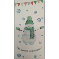 Geschenkschokolade Schöne Weihnachtszeit